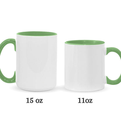 Autism Awareness - Personalized Autism Awareness Accent Mug