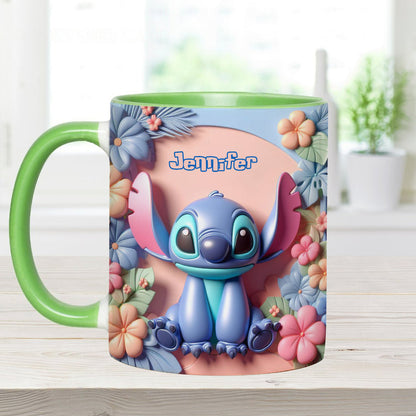 Ohana Means Family - Personalized Ohana Accent Mug