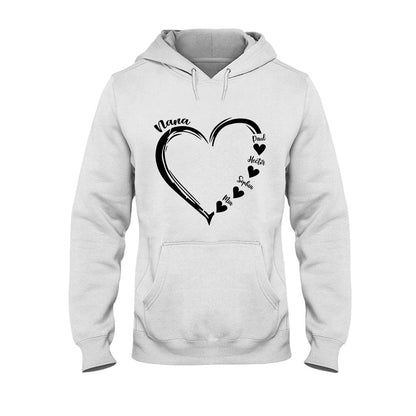 Mom Love You - Personalized Mother T-shirt And Hoodie