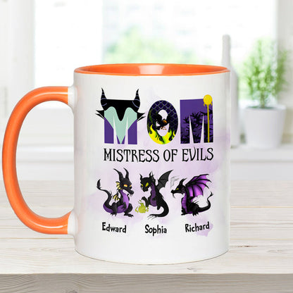 Mistress Of Evils - Personalized Mouse Accent Mug