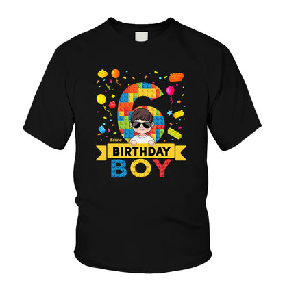 Birthday Boy Birthday Girl - Personalized Family T-shirt And Hoodie