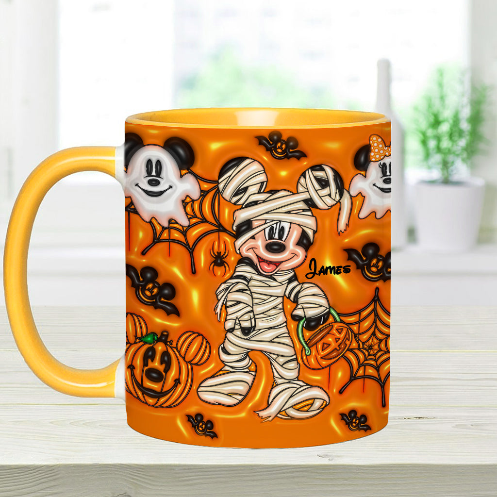 Happy Halloween - Personalized Mouse Accent Mug