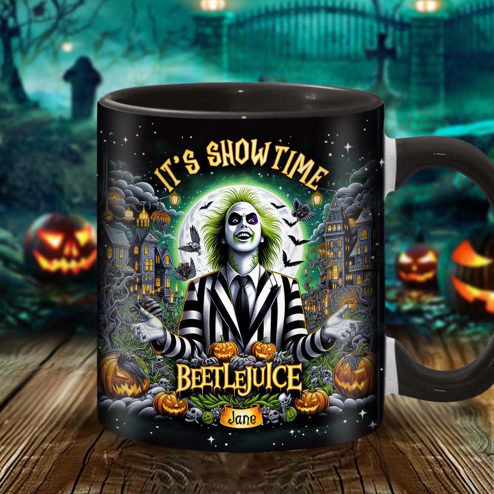 It's Showtime! - Personalized Accent Mug