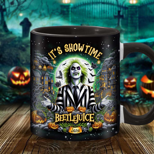 It's Showtime! - Personalized Accent Mug