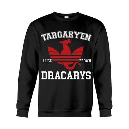 The Song Of Blood & Fire - Personalized Thrones Game T-shirt And Hoodie