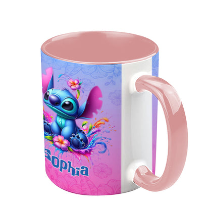 Ohana Means Family - Personalized Ohana Accent Mug