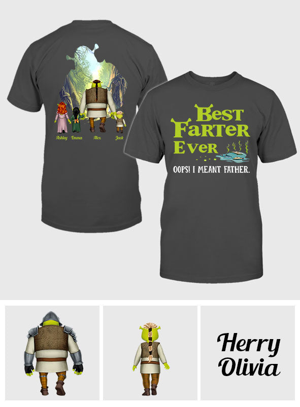 Best Farter Ever - Personalized Father T-shirt And Hoodie