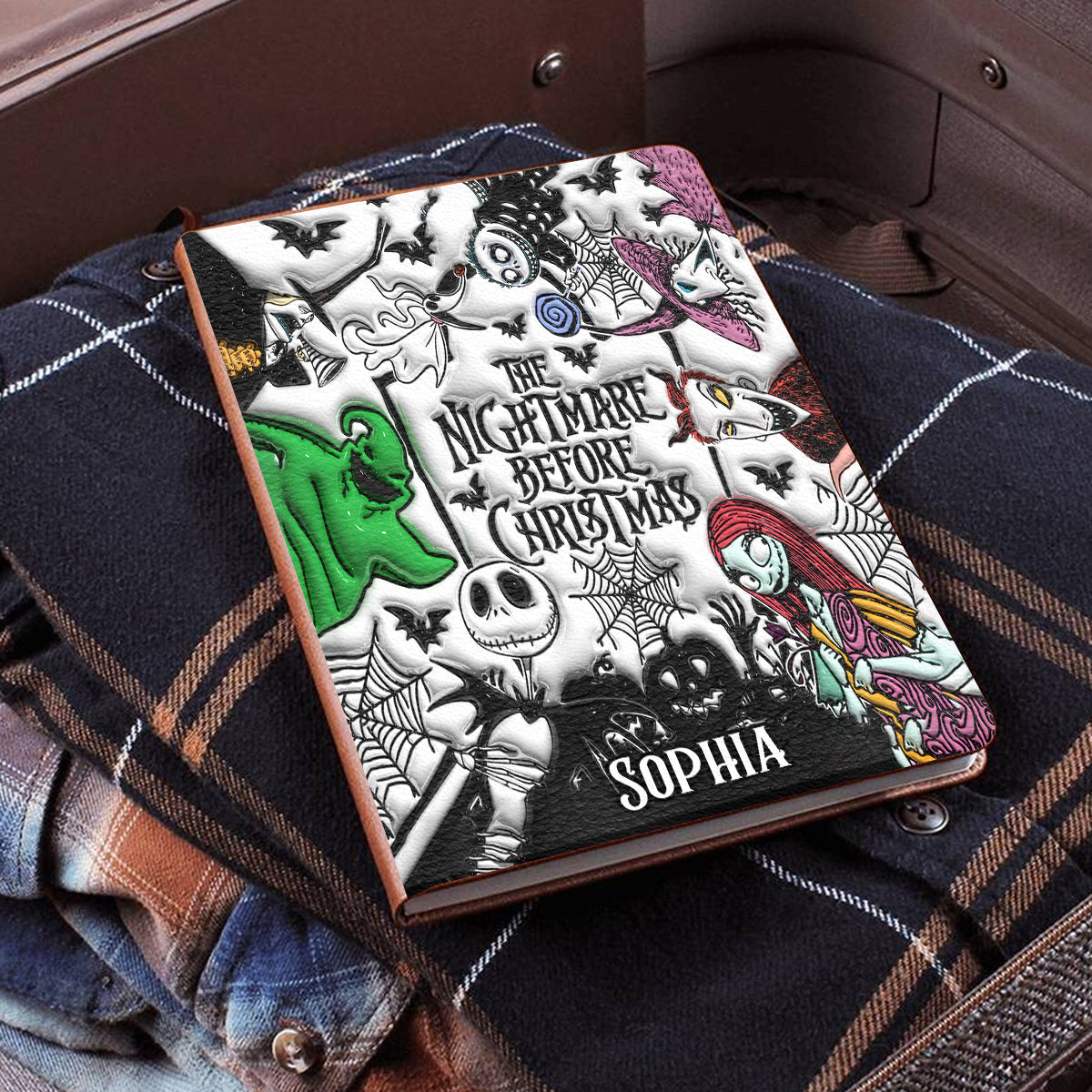 The Nightmare - Personalized Nightmare Leather Journal