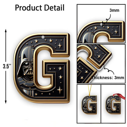 The Force Letter - Personalized The Force Ornament