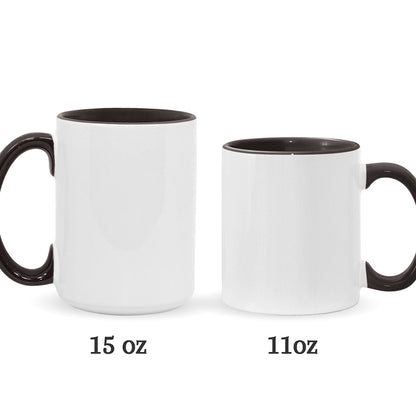 Happy Father's Day - Personalized Marvelous Universe Accent Mug