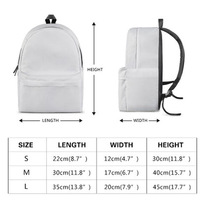Colorful Puzzle Pieces - Personalized Kid Backpack