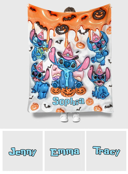 Spooky Vibes - Personalized Ohana Blanket
