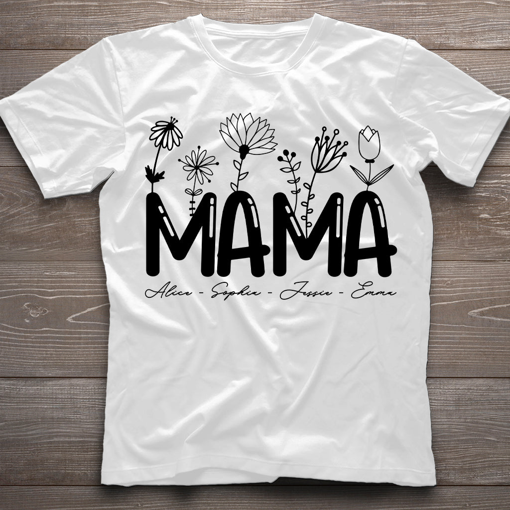 Best Mama Ever - Personalized Mother T-shirt And Hoodie