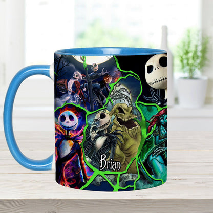 I'm Not Crazy, I Prefer The Term Mentaly Hilarious - Personalized Nightmare Accent Mug