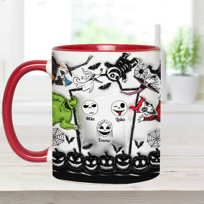 Mother Father Of Nightmares - Personalized Nightmare Accent Mug