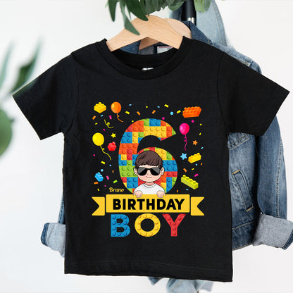 Birthday Boy Birthday Girl - Personalized Family T-shirt And Hoodie