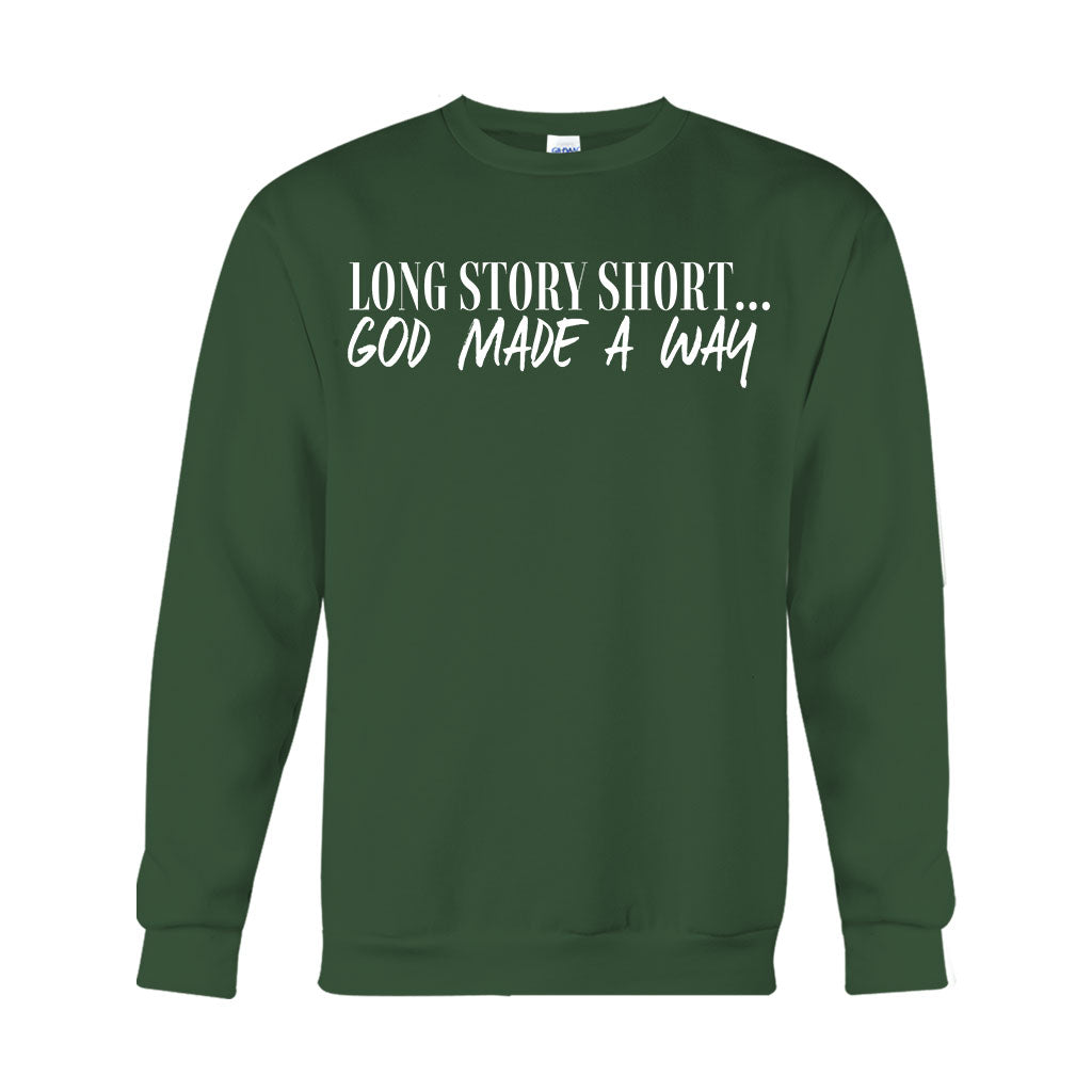 God Made A Way - Christian T-shirt And Hoodie