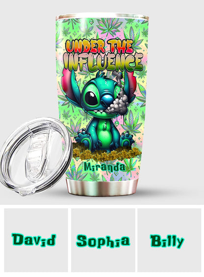 Under The Influence 420 - Personalized Weed Tumbler