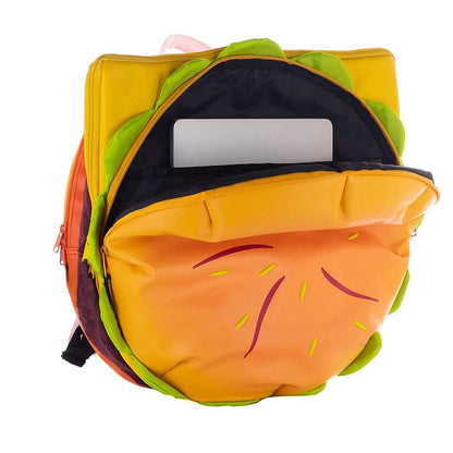 Hamburger Design Backpack - Hamburger Design Backpack