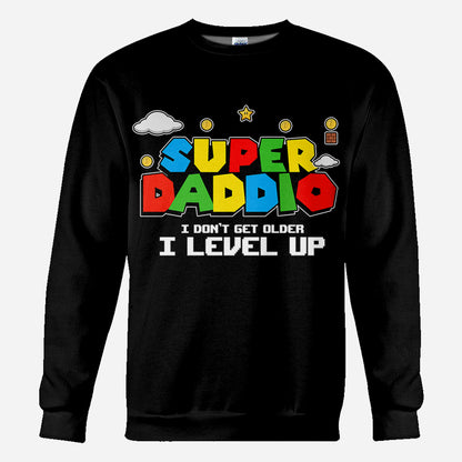 Super Daddio - Personalized Father All Over Shirt