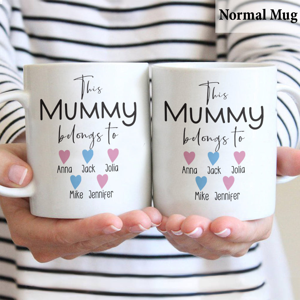 This Mummy Belongs To - Personalized Mother Mug