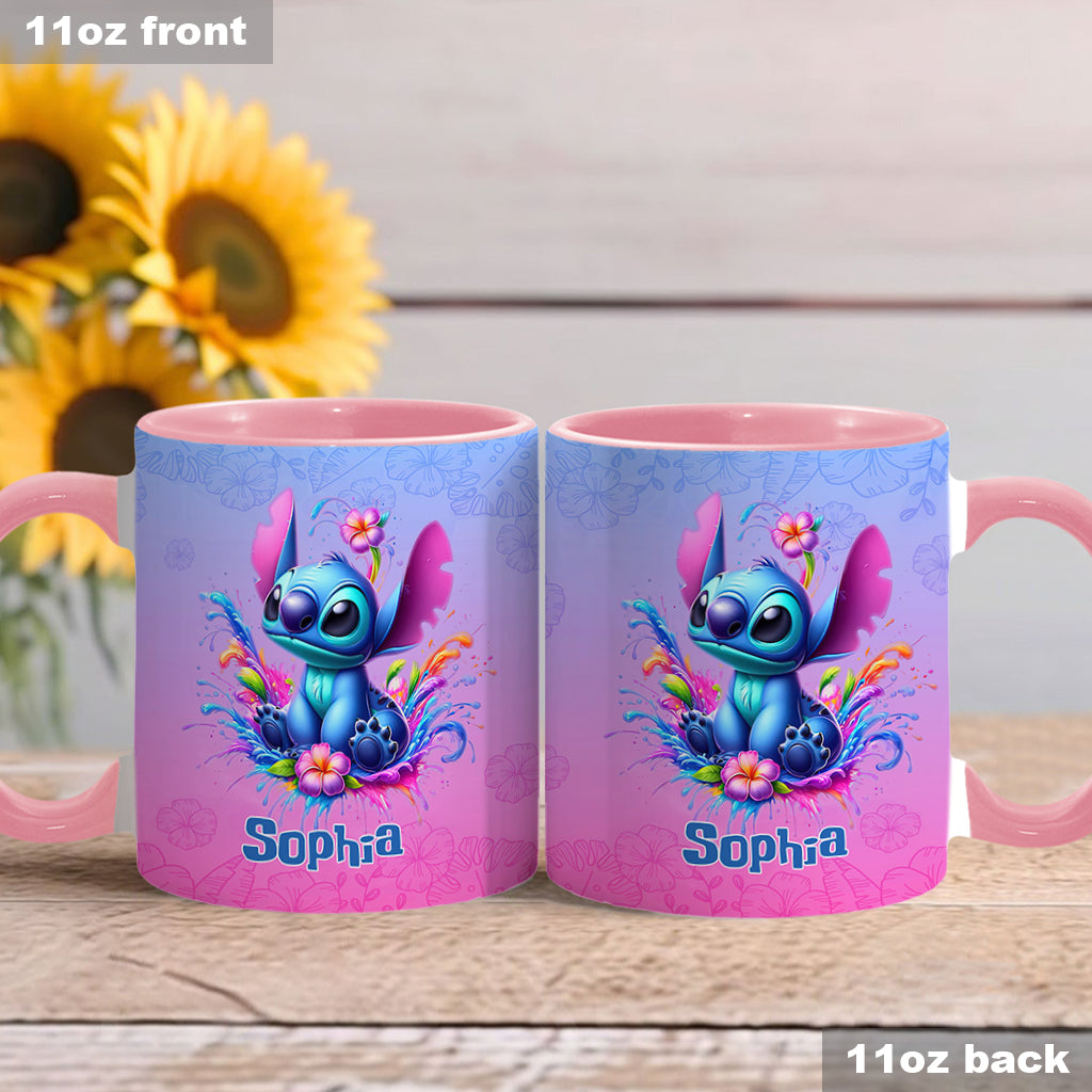Ohana Means Family - Personalized Ohana Accent Mug