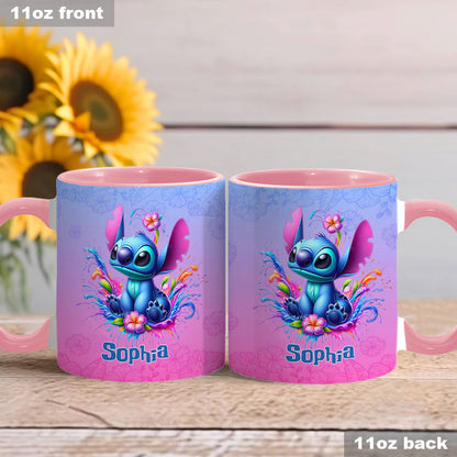 Ohana Means Family - Personalized Ohana Accent Mug