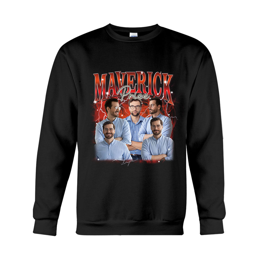 Custom Text And Photos - gift for anyone - Personalized T-shirt And Hoodie