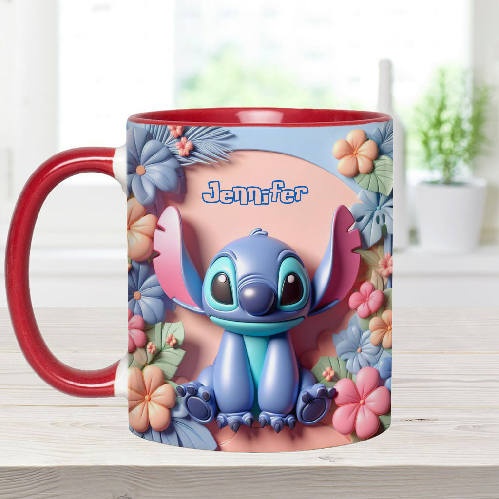 Ohana Means Family - Personalized Ohana Accent Mug