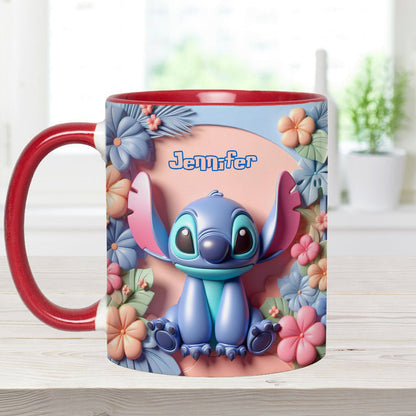 Ohana Means Family - Personalized Ohana Accent Mug