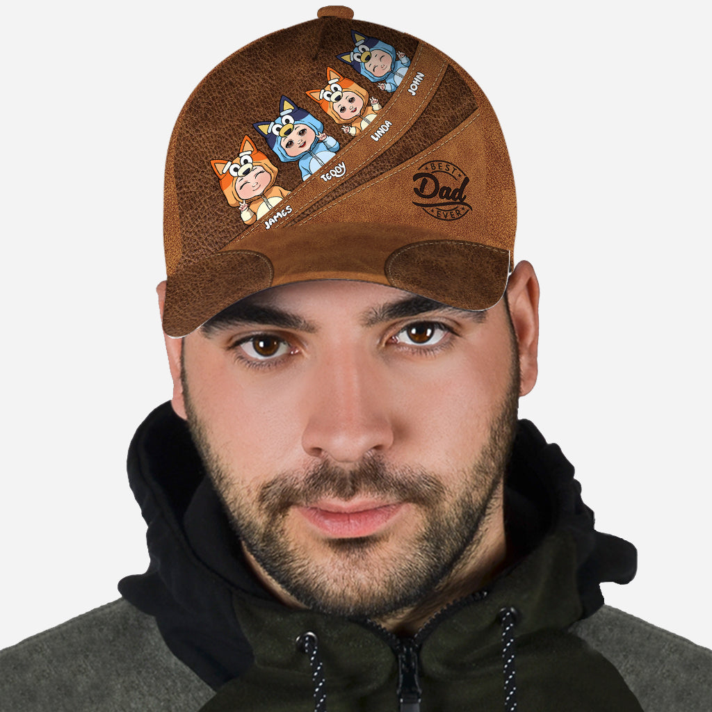 Best Dad Ever - Personalized Father Classic Cap