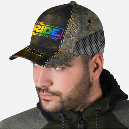 May The Pride Be With You - Personalized LGBT Support Classic Cap