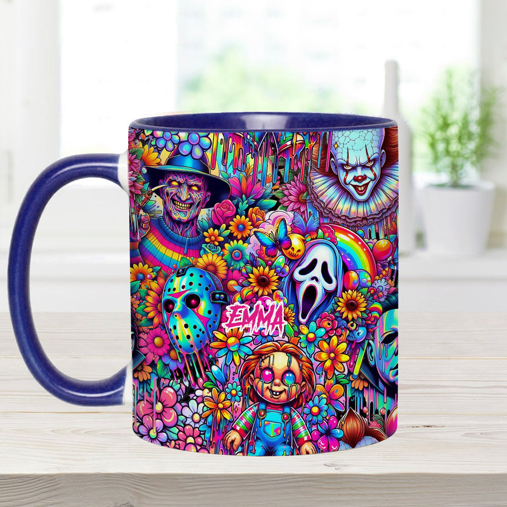 Colorful Horror - Personalized Accent Mug