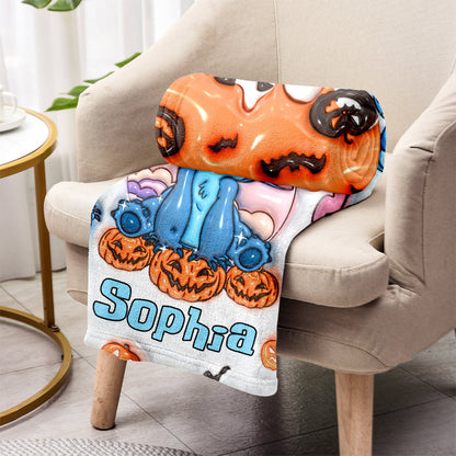 Spooky Vibes - Personalized Ohana Blanket