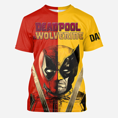 Let's Fu**king Go - Personalized The Psychopath All Over Shirt