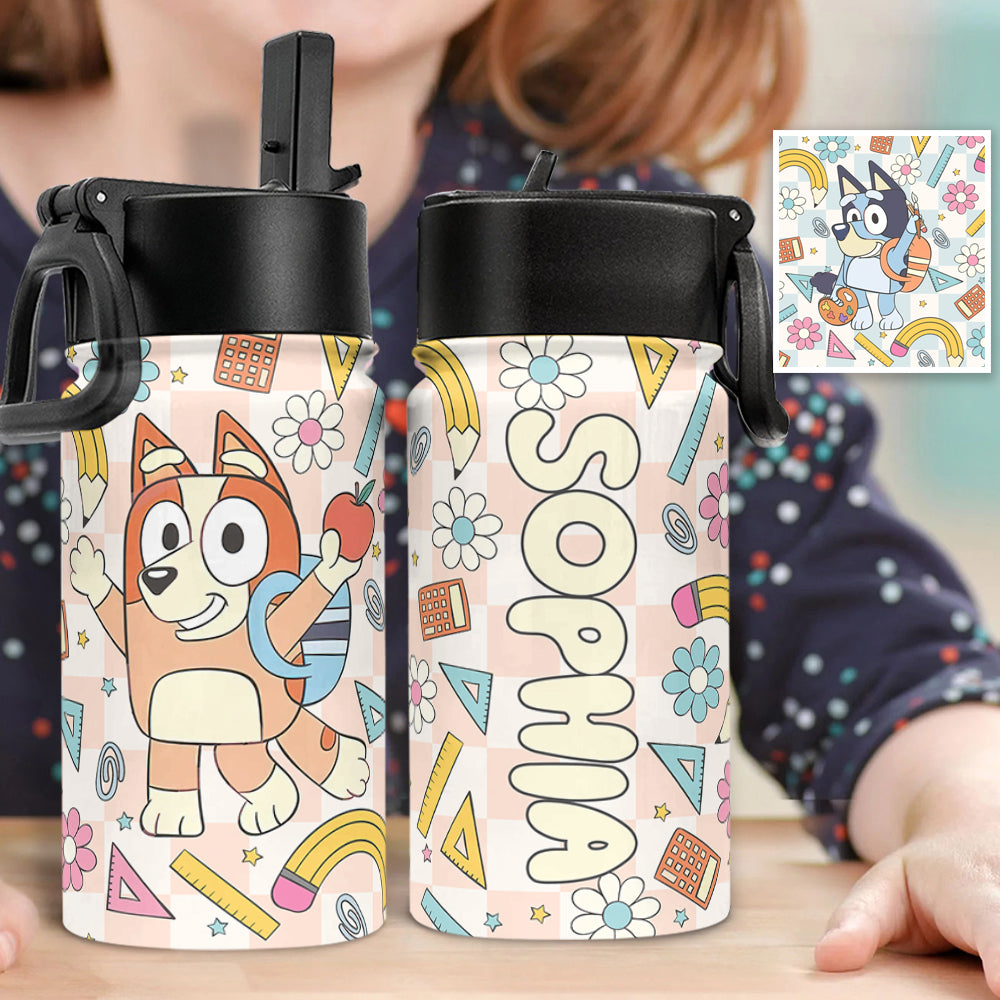 Ready To Crush School - Personalized Kids Water Bottle