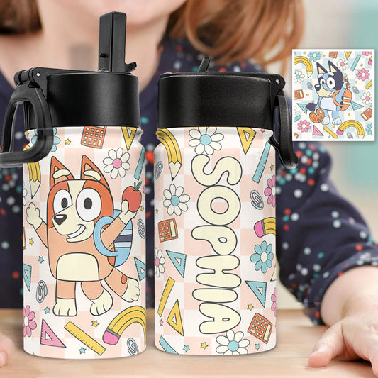 Ready To Crush School - Personalized Kids Water Bottle
