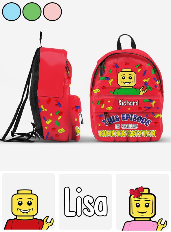 This Episode Is Called - Personalized Kid Backpack