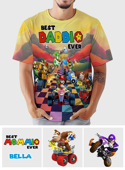 Best Dad Ever Happy Father's Day - Personalized Father All Over Shirt