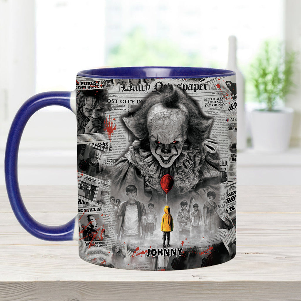 Horror Movie Fan - Personalized Accent Mug