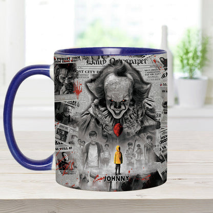 Horror Movie Fan - Personalized Accent Mug