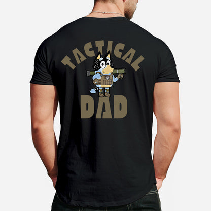 Tactical Dad Bluey T-shirt And Hoodie