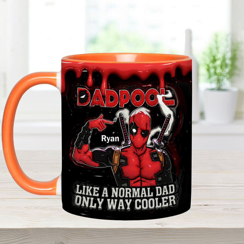 Dadpool Personalized Mug - Personalized The Psychopath Accent Mug