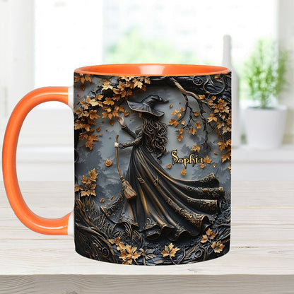 Beautiful Witch - Personalized Witch Accent Mug