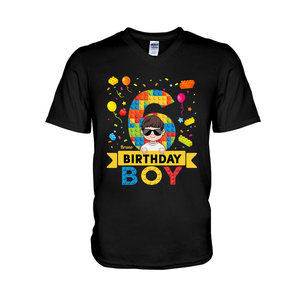 Birthday Boy Birthday Girl - Personalized Family T-shirt And Hoodie