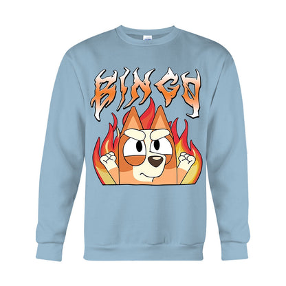 Fire Metal Rock - Mouse T-shirt And Hoodie