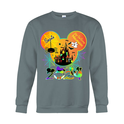 Happy Halloween - Personalized Mouse T-shirt And Hoodie