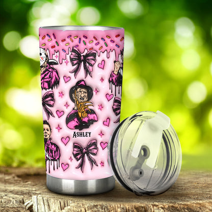 Horror Movie Fan - Personalized Tumbler