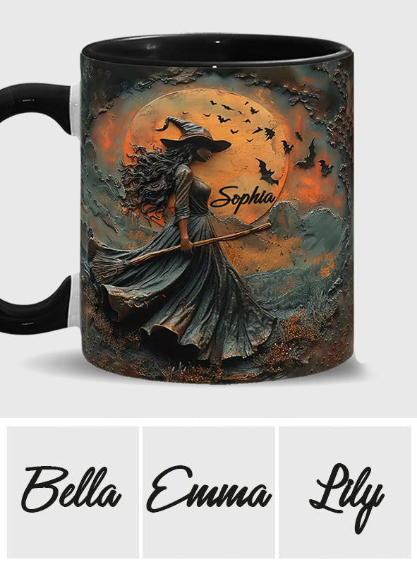 Beautiful Witch - Personalized Witch Accent Mug