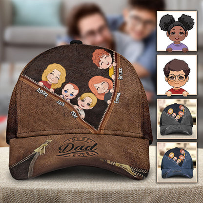 Best Dad Ever - Personalized Father Classic Cap